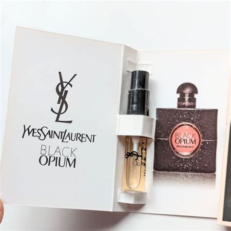 yves saint laurent sample|ysl black opium sample.